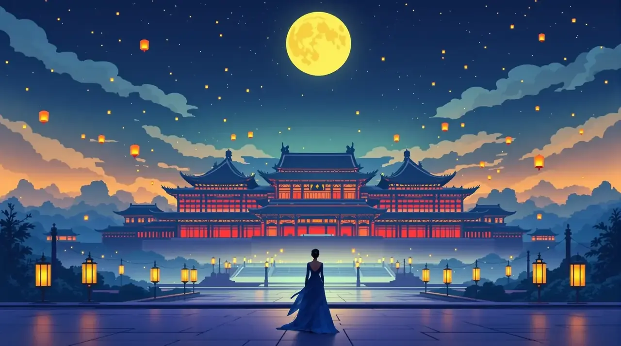 长安夜未央剧集横版海报