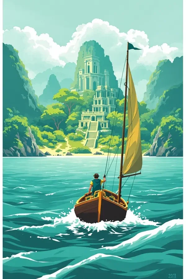 神秘海域之谜电影海报